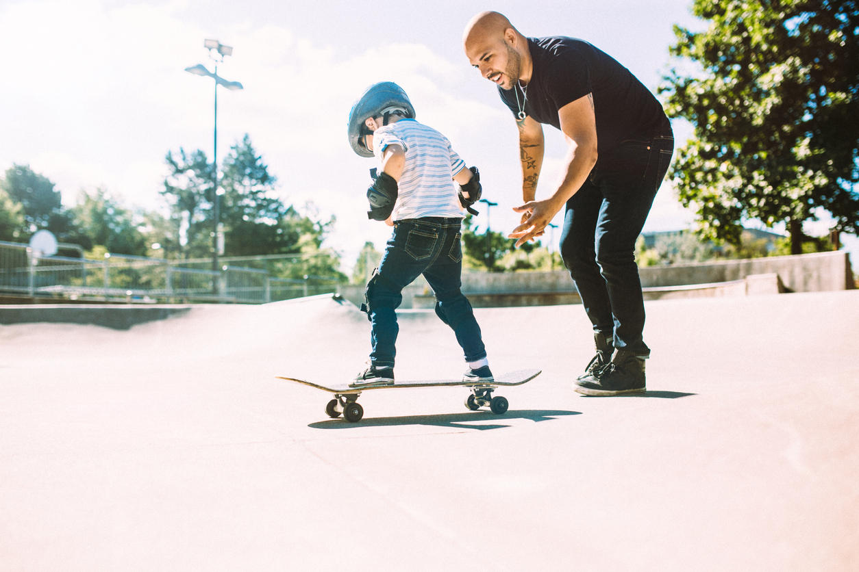 skateboarding is great for kids